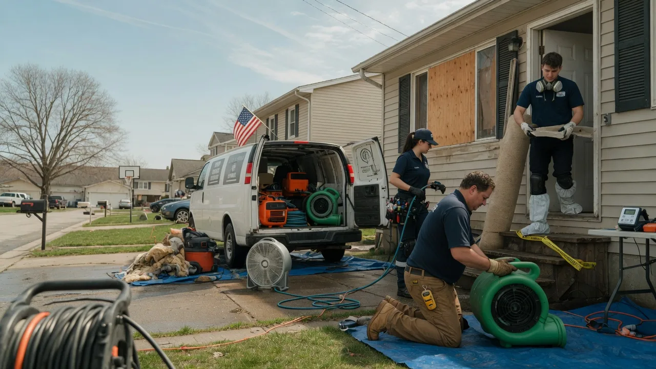 Water Damage Restoration in University Park, IA near me